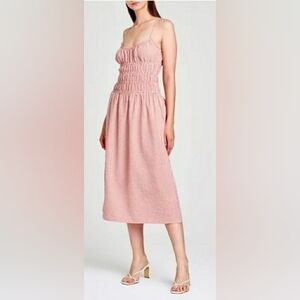 babydoll midi dress Baby Doll Midi Dress Medium / Green